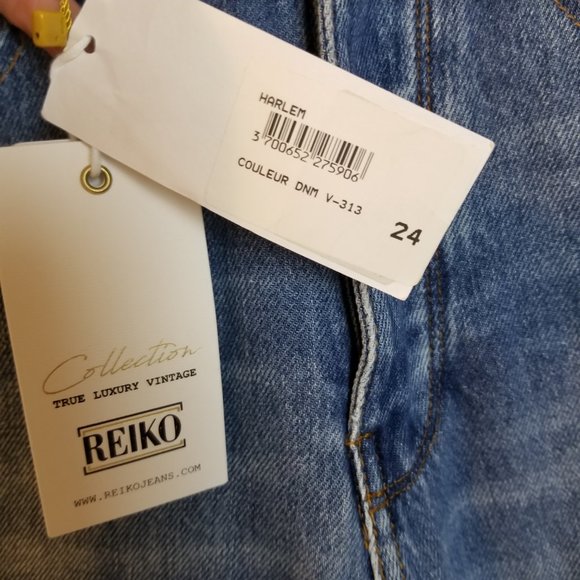 Reiko The Luxury Vintage Collection Mom Jeans - Picture 2 of 4